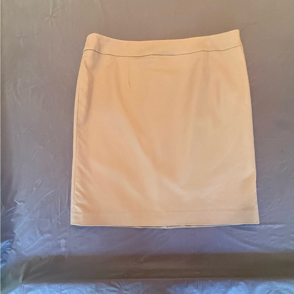 ECCOCI by Carlisle Khaki Tan Knee Length Skirt Size 12/Large MSRP $255 - Picture 6 of 7